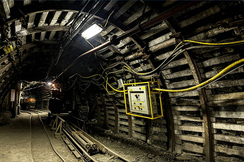Indústria de mineração de carvão