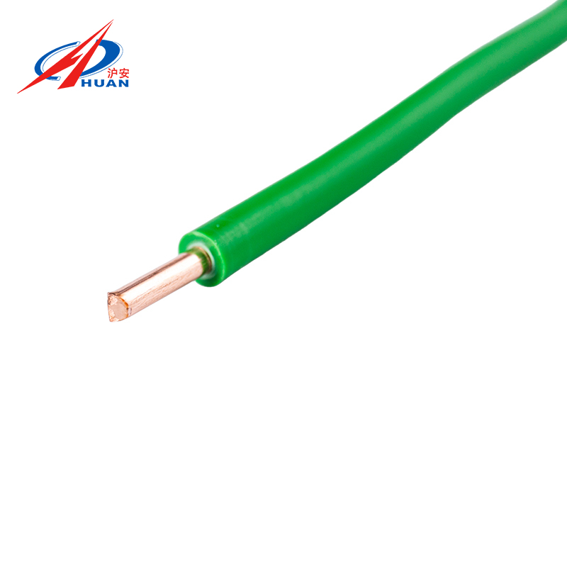 Fio rígido condutor de fio de núcleo único isolado em PVC BV para renovação e construção residencial Fio rígido condutor de fio de núcleo único isolado em PVC BV para renovação e construção residencial