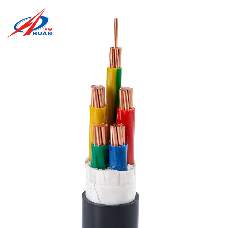 WDZ-YJY 0,6/1 KV Núcleo de cobre reticulado polietileno isolado poliolefina bainha protetora halógeno baixo fumaça retardante de chamas cabo de alimentação
