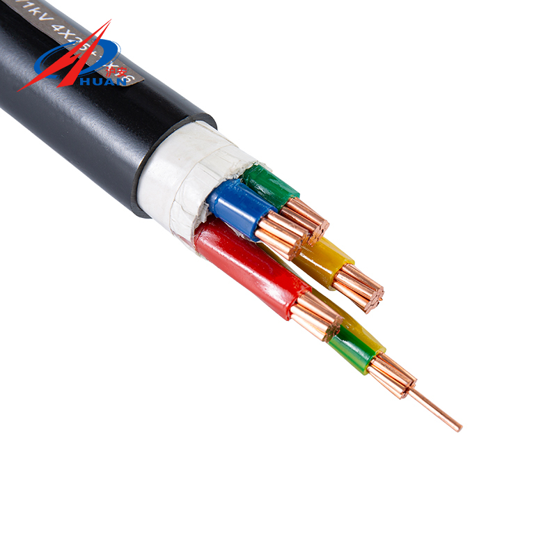 WDZ-YJY 0,6/1 KV Núcleo de cobre reticulado polietileno isolado poliolefina bainha protetora halógeno baixo fumaça retardante de chamas cabo de alimentação
