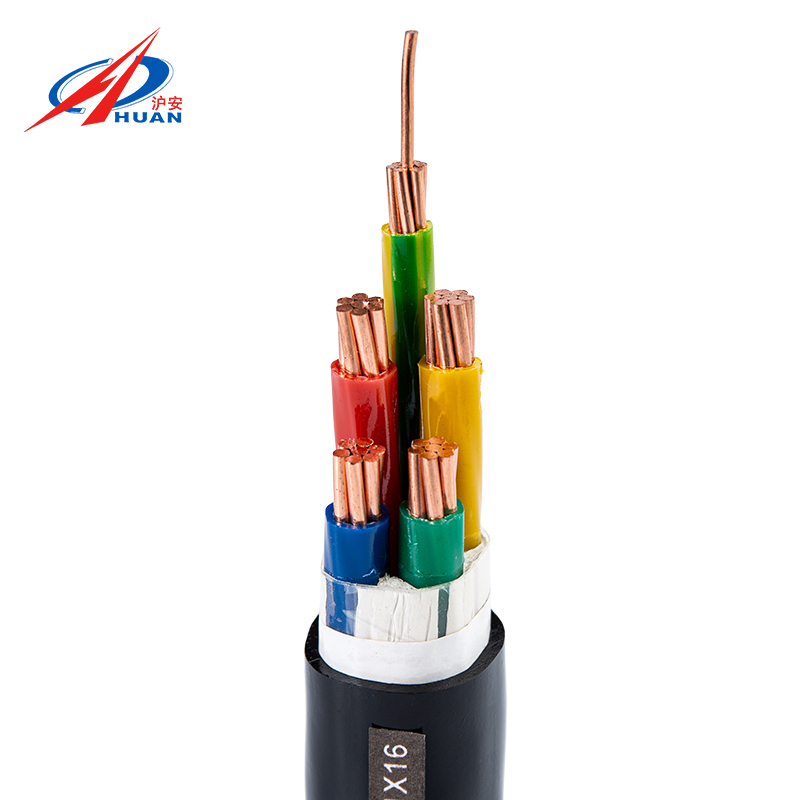 WDZ-YJY 0,6/1 KV Núcleo de cobre reticulado polietileno isolado poliolefina bainha protetora halógeno baixo fumaça retardante de chamas cabo de alimentação