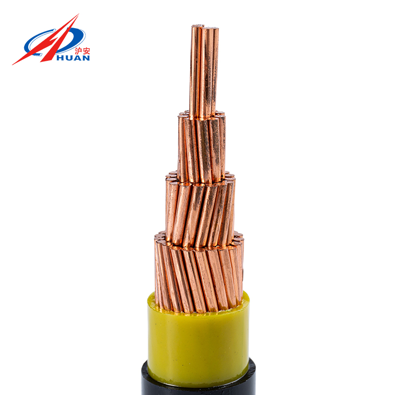 WDZ-YJY 0,6/1 KV Núcleo de cobre reticulado polietileno isolado poliolefina bainha protetora halógeno baixo fumaça retardante de chamas cabo de alimentação