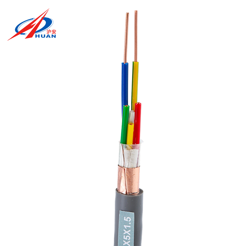 Cabo de computador blindado retardante de chamas DJYVP com fios torcidos resistentes a interferências de baixa e média frequência